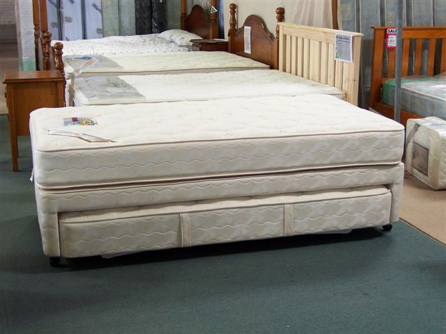 King single store pull out bed