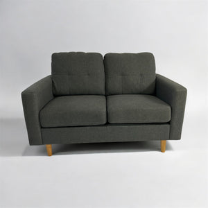 Water Front 2 Seat Sofa Charcoal