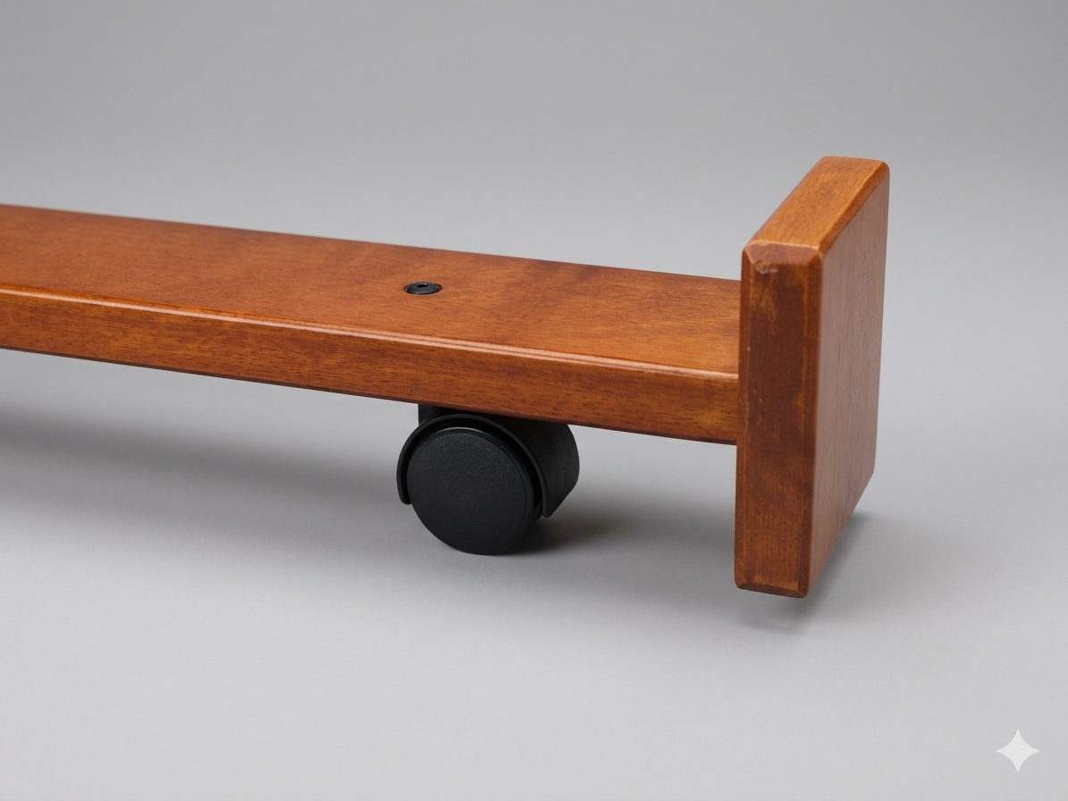 Dirty Oak Single Trundle