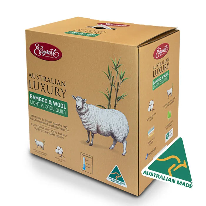 E R bamboo Wool Quilt Queen