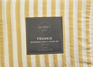 Frankie Reversible Quilt Cover Queen