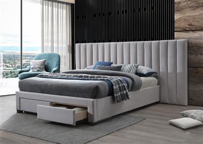 Melina Extended Queen Upholstered Frame