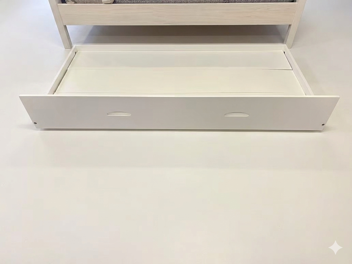Cameron Single Trundle  White