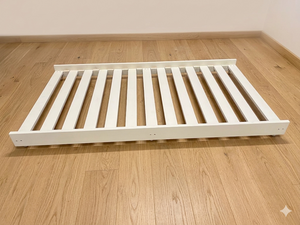 Linda King Single Trundle White