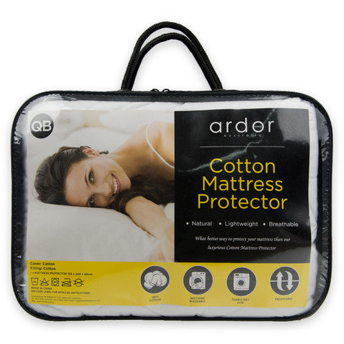 Ardor Cotton Mattress Protector King Single