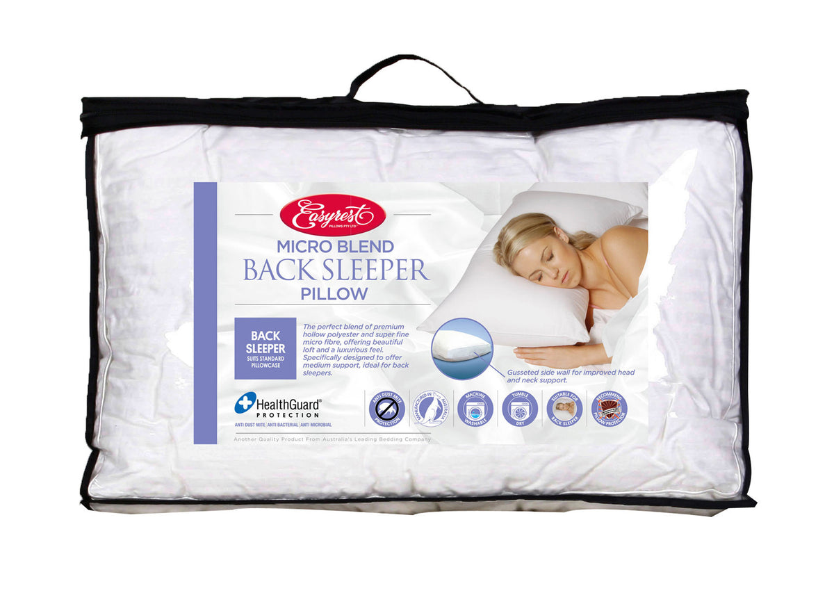 ER Back Sleeper Micro Blend Pillow