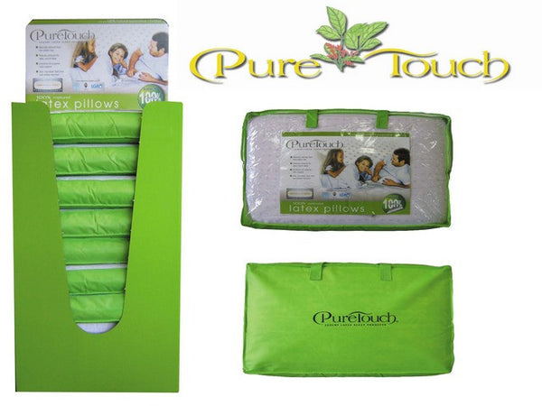 Puretouch Latex Contoured Pillow