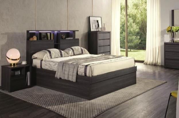 Paris Gas Lift King Bed Frame Manual Lift