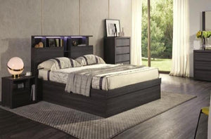 Paris Gas Lift Queen Bed Frame Electric Lift