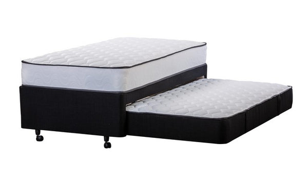 Uni Single Mattress Bed & Trundle - Space Saver