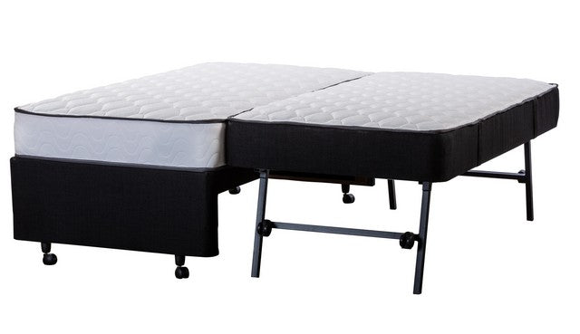Uni Single Mattress Bed & Trundle - Space Saver