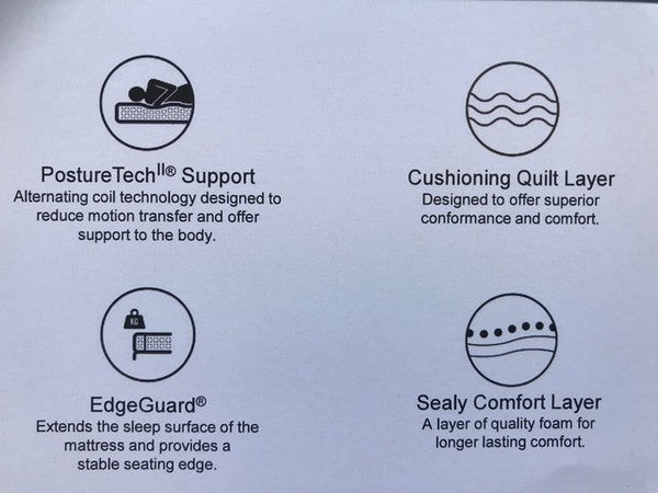 Sealy Mintaro Plush Queen Mattress