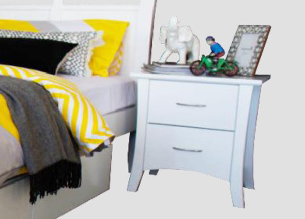 Soho King Single White Timber Frame